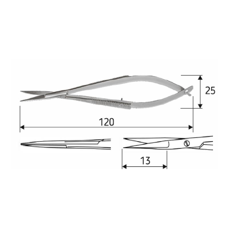 Ножиці J-22-248 мініатюрні Westcott, прямі